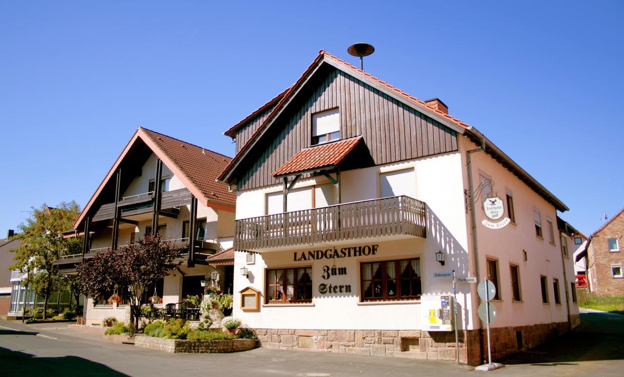 Landgasthof Zum Stern Hünfeld Exterior foto